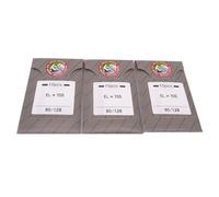 Organ Nadel - 30 Stück Organ ELX705 2022 Kugelspitzennadeln in ckpsms transparenter Kunststoffbox für tragbare Overstitch Nähmaschinen zu Hause (Nadelstärke: 12/80B)