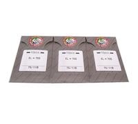 Organ Nadel - 30 Stück Organ ELX705 2022 Kugelspitzennadeln in ckpsms transparenter Kunststoffbox für tragbare Overstitch Nähmaschinen zu Hause (Nadelstärke: 11/75B)