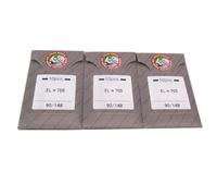 Organ Nadel - 30 Stück Organ ELX705 2022 Kugelspitzennadeln in ckpsms transparenter Kunststoffbox für tragbare Overstitch Nähmaschinen zu Hause (Nadelstärke: 14/90B)