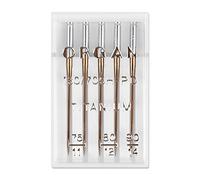 Organ Nadel 75-90/Titanium-Sticknadeln/5 Nadeln