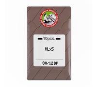 Organ Nadel Stärke 80/ HLx5/ für JANOME HD9/ 6500/ 6600/ 10 Nadeln