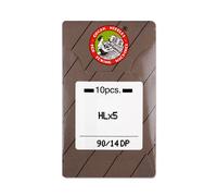 Organ Nadel Stärke 90/ HLx5/ für Janome HD9/ 6500/ 6600/ 10 Nadeln