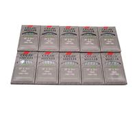 Organ Nadeln in CKPSMS, transparenter Kunststoff-Box, 100 Stück, kompatibel mit/Ersatz für Singer Marke 20U Nadeln Zickzack Nähmaschine Organ DPX5, wählen Sie Größe (DPX5 18/110)