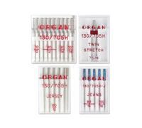 Organ Nadelsortiment Jersey/ Jeans/ Twin-Stretch/ Universal/ System 130/705H/ 21 Nadeln