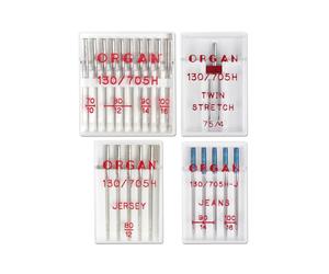 Organ Nadelsortiment Jersey/ Jeans/ Twin-Stretch/ Universal/ System 130/705H/ 21 Nadeln