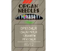 ORGAN Nähmaschinennadeln Industrie Rundkolben System 134 R (Leder - Stärke 80/12)