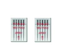 ORGAN Nähmaschinennadeln Universal Jeans Leder Stretch Jersey Microtex Quilting Embroidery 130/705 H (Jersey - Stärke 80)