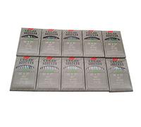 Organ Needle Organ B27 DCX27 Overlock-Nähmaschinennadeln, 100 Stück, Organ-DCX27 12/80