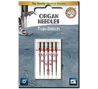 Organ Needles 5600080BL Maschinennadeln, Silber, 80/12 Größe, 5