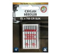 Organ EL x 705 CR SUK a6 080/090 Serger Coverstitch Blister (1,10 € pro 1 Nadeln)