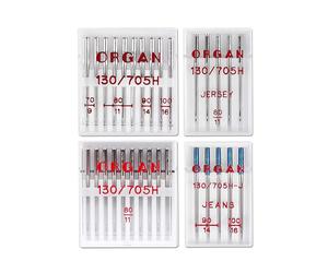 Organ Universalnadeln Jeans-Jersey Stärke 70-100/ 130/705H/ 30 Nadeln
