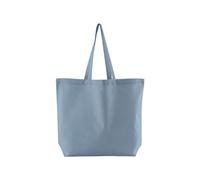 Westford Mill große Baumwolltasche Shopper Einkaufstasche Maxi Blau (Dusty)