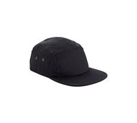 Beechfield Kappe CB64N formlose 5-Panele organische Baumwolle Schwarz One Size