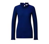 Organic Slub Frill Longsleeve Violett M