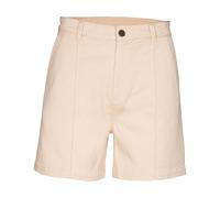 ORGANICATION Bio-Damen-Short High Waist, stone, Gr. L