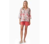 ORGANICATION Bluse aus Bio-Baumwoll-Voile mit Blumenmuster Flower Garden M