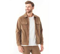 ORGANICATION Full Zip Cord Overshirt aus Bio-Baumwolle Braun(Camel) XXL