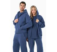 ORGANICATION JENNA | Essentials Travel Unisex Full Zip-Hoodie aus Bio-Baumwolle und recyceltem Polyester Navy M