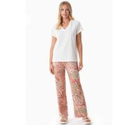 ORGANICATION Jerseyhose aus LENZING ECOVERO mit Blumenmuster Rosa(Bloom Baby) XS