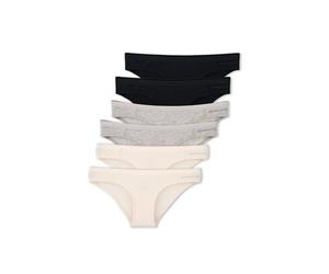 ORGANICATION KAMILLA | Slip aus Bio-Baumwolle und TENCEL Modal im 6er-Pack Mix-6 M