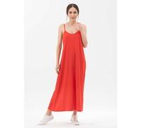ORGANICATION Spaghettiträger-Kleid aus Tencel mit Bio-Baumwolle red L