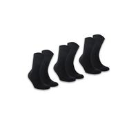 ORGANICATION SURRCO | Unisex Socken aus recycelter Baumwolle-Mix im 3er-Pack Black 39-42