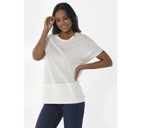 ORGANICATION T-shirt aus Tencel Lyocell und Bio-Baumwolle Weiß(Off White) XS