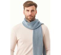 ORGANICATION Unisex Strickschal aus Bio-Baumwolle Blau(Dusty Blue) ONE SIZE