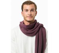 ORGANICATION Unisex Strickschal aus Bio-Baumwolle Dark Fig ONE SIZE