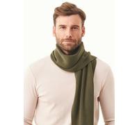 ORGANICATION Unisex Strickschal aus Bio-Baumwolle Grün(Militay Olive) ONE SIZE