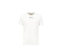 Alpha Industries Organics Embroidery T-Shirt Größe S Weiß