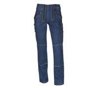 orgnatur - "Mario - Zunfthose Bio-Jeans Stretch ohne Schlag, Indigo blau - Bio Baumwolle - Größe 26