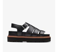 Clarks Women's Orianna Twist Leather Sandals - UK 4