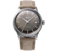 Orient Classic Bambino 2nd Generation Automatik Herrenuhr Version 7 mit Leder Armband RA-AC0M13N30B, braun, Armband