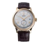 Orient Bambino Version 7 Kleine Sekunde 38,4 mm Automatik/Handaufzug Kleideruhr, 38,1 cm (15 Zoll) (Schwarz)