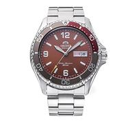 Orient Herren Armbanduhr in der Farbe Silber mit Armband aus Edelstahl, Wasserdichtigkeit: 20 bar, Gehäusedurchmesser: 42 mm, RA-AA0820R19B