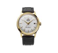 Orient Japanische Automatik-/Handaufziehuhr, 38 mm, Bambino, Version 7, Weiß (Gold), Armband