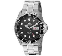 Orient „Ray II“ Japanische automatische Taucheruhr aus Edelstahl, Farbe: Silberfarbe, für Herren (Modell: FA002004B9)