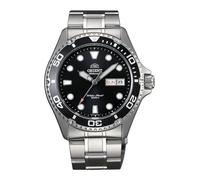 Orient Sports Mako 2 & Ray 2 Herren-Armbanduhr, automatisch, manuell, wasserdicht, AA02 RA-AA02, Ray 2 Schwarz, sportlich