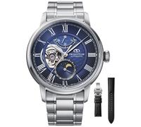 Orient Star Moon Phase RE-BT0006S - Herren - 41 mm - Analog - Mechanisch Handaufzug - Saphirglas