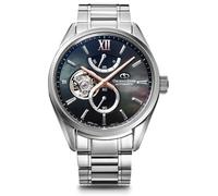 Orient Star Open Heart Armbanduhr RE-BY0007A zum 20. Jahrestag, limitierte Edition, Perlmutt, Anthrazit, GRAU, Kleid Uhr