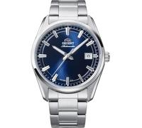 Orient Herrenuhr Stretto Date RA-AC0R02L 39 mm Automatik Saphirglas Silber/Grau/Blau