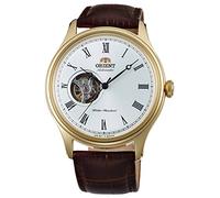 Orient Unisex Erwachsene Analog Automatik Uhr mit Leder Armband FAG00002W0
