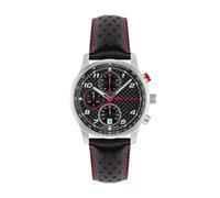 Original Audi Sport Chronograph Carbon Armbanduhr Leder Uhr Herren 3102500500