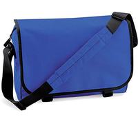 Original Bag Base Messenger Bag / Kuriertasche / Umhängetasche mit Schultergurt und Reissverschlusstaschen in 11 Farben Royalblau - Schwarz