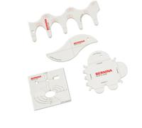 Original Bernina Formschablonen-Set Kurven- und Muscheln