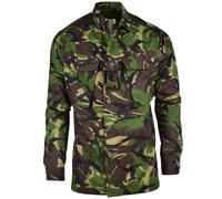 Original British Army Feldjacke - Combat DPM Military Shirt - 95 Leichte Jacke für Herren Neu, Camouflage, XL Short