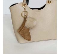 Original Design Pelz Schlüsselanhänger Anhänger Auto Schlüssel Tasche Schlüsselanhänger Plüsch Schlüsselhalter Neue Mode Pelz Plüsch Lamm Anhänger Sch