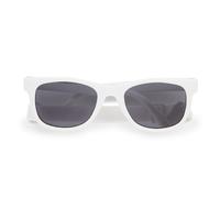 Original Dooky Santorini White Sonnenbrille für Kinder, Baby Schutz (Für Kleinkinder und Babys, UV-A & UV-B Schutz, bruchsicheres Glas mit einstellbarem & abnehmbarem Band), white