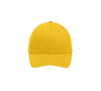 Original Flexfit® Cap Trendiges 6 Panel Cap ohne Verschluss gelb, Gr. L/XL